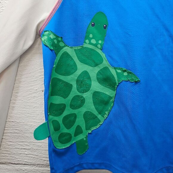 Baby Boden Sea Turtle long sleeve swim Shirt‎ rash guard 2-3Y - Picture 3 of 4